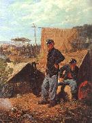 Winslow Homer Home Sweet Home oil on canvas